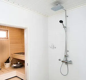 Душевая система с термостатом для ванны Oras Optima хром 7193U, 3