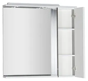 Шкаф-зеркало Aquanet Гретта 90 R белый/венге 00173993 Шкаф-зеркало Aquanet Гретта 90 R белый/венге 00173993, 4