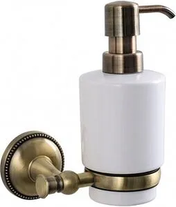 Дозатор для жидкого мыла Grampus Alfa бронза GR-9512, 1