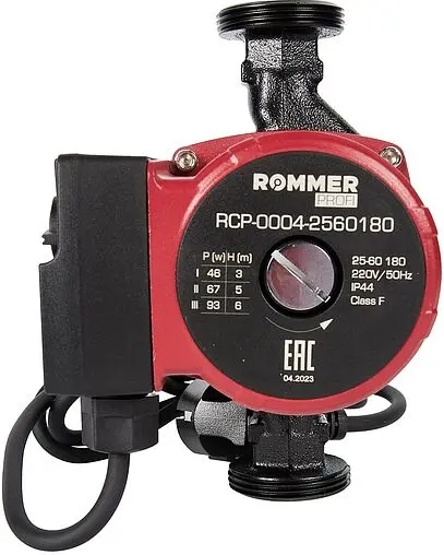 Насос циркуляционный Rommer Profi RATE 25/60-180 RCP-0004-2560180