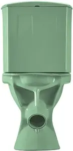 Унитаз-компакт Santeri Вест салатовый 1.P201.8.S04.00B.F, 5