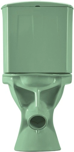 Унитаз-компакт Santeri Вест салатовый 1.P201.8.S04.00B.F