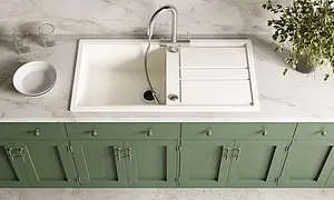 Смеситель для кухни с подключением к фильтру и выдвижным изливом Omoikiri Akita-S-BN нержавеющая сталь 4994302, 5