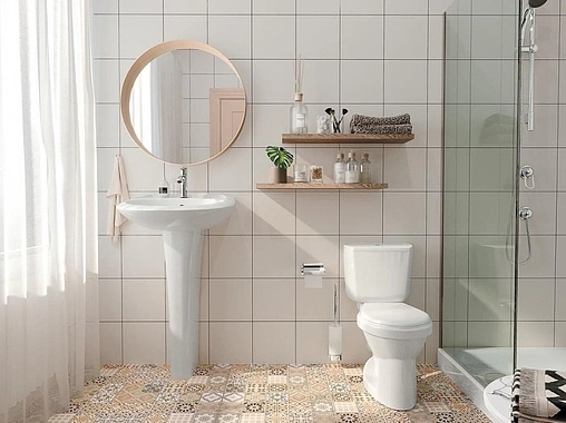 Унитаз-компакт Santek Бриз белый 1WH202569