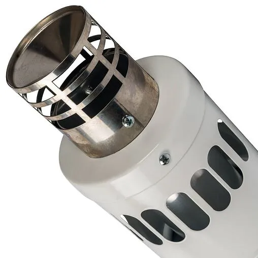 Коаксиальная труба Ø 60/100мм L=900мм с наконечником Stout SCA-6010-000900