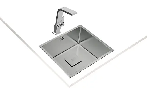 Мойка кухонная Teka Flexlinea RS15 45.40 нержавеющая сталь полированная 115000013