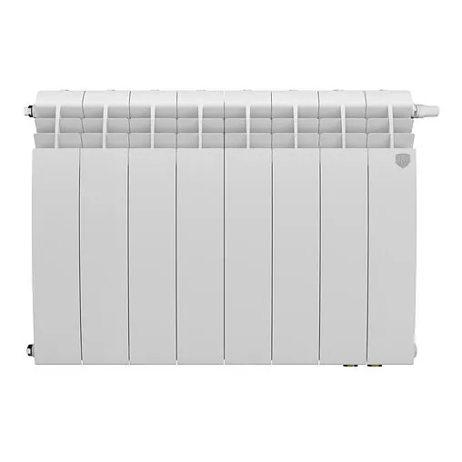 Радиатор биметаллический 8 секций нижнее правое подключение Royal Thermo Biliner 500 VR80 Bianco Traffico RTBBTVR8050008 Радиатор биметаллический 8 секций нижнее правое подключение Royal Thermo Biliner 500 VR80 Bianco Traffico RTBBTVR8050008