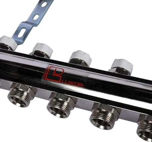 Группа коллекторная без расходомеров 7 отводов 1&quot;в/в x ¾&quot;ек Luxor CD 468M/7 15552707MN