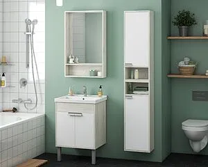 Зеркало Aquaton Флай 60 дуб крафт 1A237602FA860 Зеркало Aquaton Флай 60 дуб крафт 1A237602FA860, 4