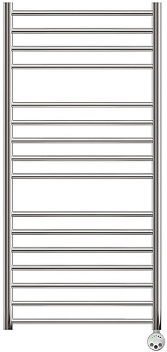 Полотенцесушитель электрический лесенка Lemark Ursus П16 1100х500 полированная сталь LM72116E