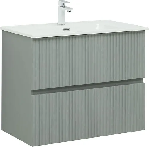 Тумба под умывальник Aquanet Джейн 80 мисти грин 00313318