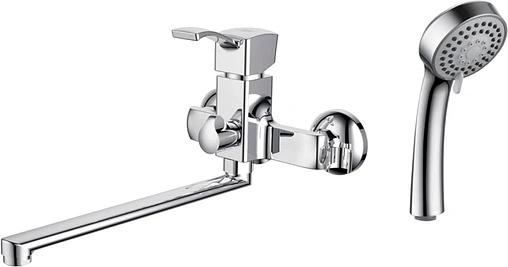Смеситель для ванны с длинным изливом D&amp;K Rhein Bach хром DA1473301