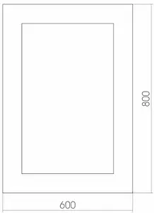 Зеркало с подсветкой Aquanika Galaxy 60 AQG6080RU16 Зеркало с подсветкой Aquanika Galaxy 60 AQG6080RU16, 2