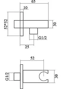 Душевая система со смесителем для душа Aquanet A1 хром 00188177 Душевая система со смесителем для душа Aquanet A1 хром 00188177, 5