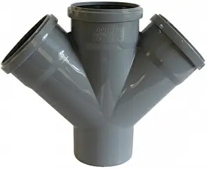 Крестовина одноплоскостная внутренняя D=110x110x110мм Угол 45° Политэк 120110, 1