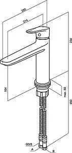 Смеситель для кухни Am.Pm Inspire хром F5000000, 2