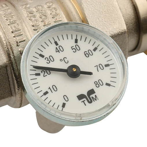 Группа коллекторная с расходомерами 3 отвода 1&quot;в/в x ¾&quot;ек Tiemme 3870008