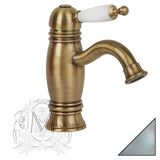 Смеситель для раковины Migliore Oxford хром матовый ML.OXF-6319.Bi.CsCr
