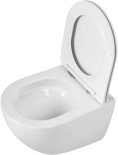 Унитаз подвесной безободковый BelBagno Amanda Tornado белый BB051CH-TOR-FC/SC