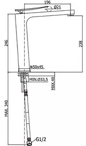 Смеситель для раковины Paffoni Elys хром ELY081CR Смеситель для раковины Paffoni Elys хром ELY081CR, 2
