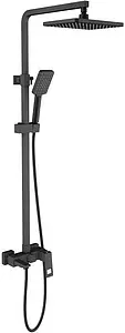 Душевая система со смесителем для ванны Timo Briana чёрный матовый SX-7130/03 Душевая система со смесителем для ванны Timo Briana чёрный матовый SX-7130/03, 1