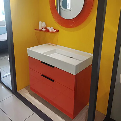 Раковина Laufen Kartell 90 L белый 8.1033.9.000.111.1