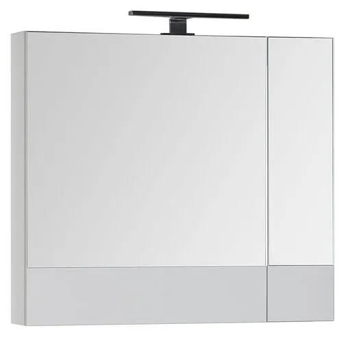 Шкаф-зеркало Aquanet Верона 75 L белый 00175381
