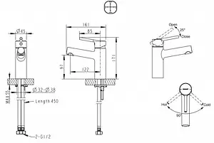 Смеситель для раковины Bravat Palace хром F1172217CP-RUS Смеситель для раковины Bravat Palace хром F1172217CP-RUS, 2