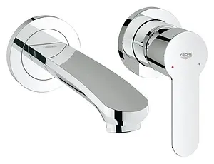 Смеситель для раковины из стены Grohe Eurostyle Cosmopolitan хром 19571002, 1