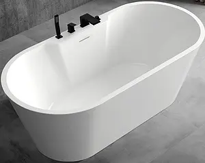 Ванна акриловая отдельностоящая Abber 150x80 AB9299-1.7 Ванна акриловая отдельностоящая Abber 150x80 AB9299-1.7, 1