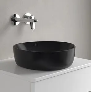 Раковина Villeroy&Boch Antao 40 черный матовый 4A7240R7, 3