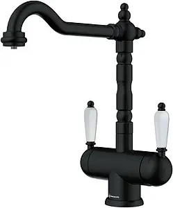 Смеситель для кухни с подключением к фильтру Omoikiri Amagasaki-GB графит 4994362, 1