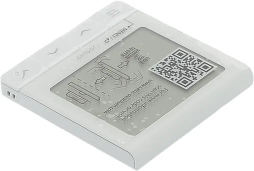 Проводной комнатный терморегулятор ZigBee 230В Salus QANTUM белый SQ610