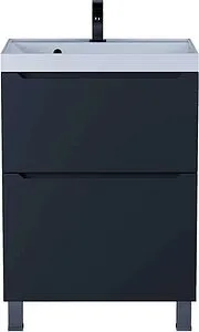 Тумба под умывальник напольная Uperwood UPD Tanos 60 чёрный 291120331 Тумба под умывальник напольная Uperwood UPD Tanos 60 чёрный 291120331, 1