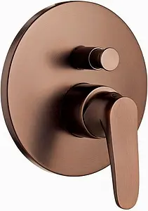 Смеситель для ванны скрытого монтажа Swedbe Terracotta терракотовый 2554 Смеситель для ванны скрытого монтажа Swedbe Terracotta терракотовый 2554, 1