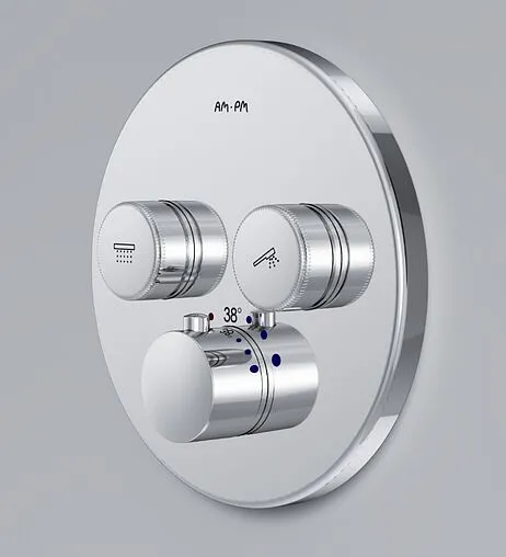 Термостат для 2 потребителей Am.Pm Inspire 2.0 хром F50A85700