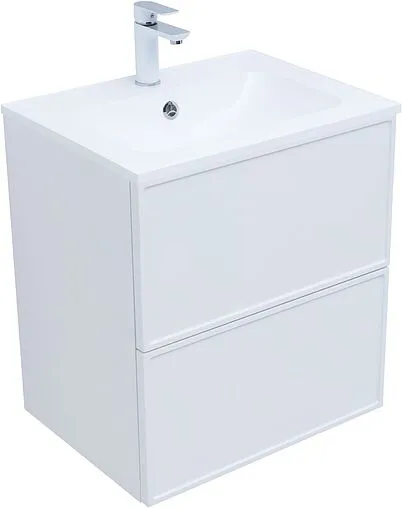 Тумба под умывальник Aquanet Арт 60 белый матовый 00313254
