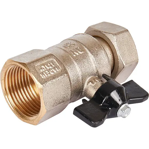 Кран шаровый с накидной гайкой 1"в x 1"нг Stout SVB-0009-000025