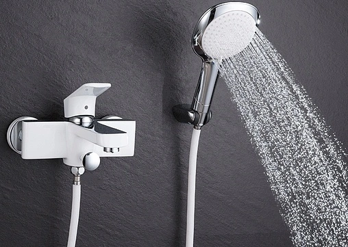 Смеситель для ванны D&amp;K Berlin Steinbeis белый/хром DA1433216