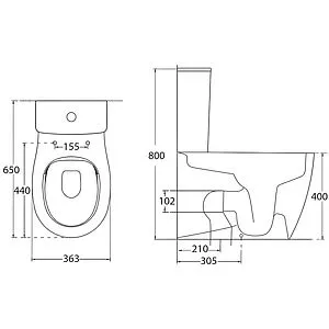 Унитаз-компакт безободковый Allen Brau Fantasy белый 4.11009.20+4.11010.20 Унитаз-компакт безободковый Allen Brau Fantasy белый 4.11009.20+4.11010.20, 2