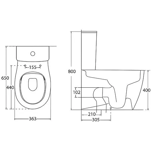 Унитаз-компакт безободковый Allen Brau Fantasy белый 4.11009.20+4.11010.20