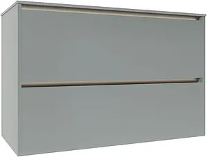 Тумба-умывальник подвесная Allen Brau Activity 100 папирус/олива браш 1.34014.PWM+, 1