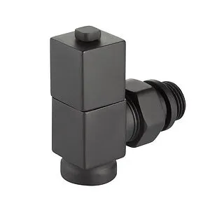 Комплект вентилей запорных угловых ½" в/н Royal Thermo Cube черный RTE 56.0009 Комплект вентилей запорных угловых ½" в/н Royal Thermo Cube черный RTE 56.0009, 4
