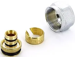 Концовка для металлопластиковых труб ½&quot;к x 16x2.0мм Tiemme 1635K 1440041