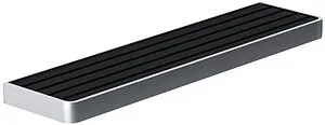 Полка Damixa Jupiter чёрный матовый/алюминий DA7737600, 1