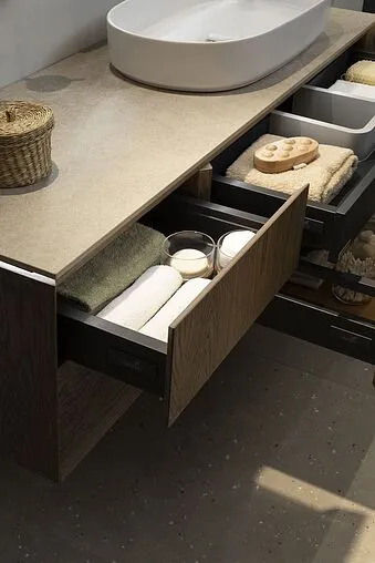 Тумба-умывальник подвесная Allen Brau Infinity 120 R дуб 1.21008.NO+