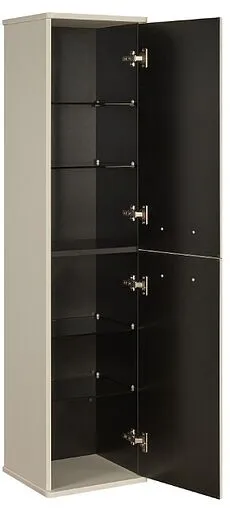 Шкаф-пенал подвесной Aquaton Нео-Классика 35 белый камень 1A284603NCTG0