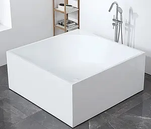 Ванна акриловая отдельностоящая Abber 140x140 AB9337 Ванна акриловая отдельностоящая Abber 140x140 AB9337, 3