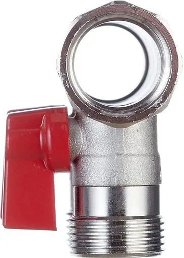 Коллектор запорный проходной 4 отвода красный ¾&quot;в/н x ¾&quot;ек Henco VB050504-ROOD