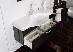 Тумба-умывальник подвесная Aqwella Broadway 110 белый Brw.01.10/001/W+Brw.11.04.D Тумба-умывальник подвесная Aqwella Broadway 110 белый Brw.01.10/001/W+Brw.11.04.D, 4